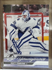 2023-24 Upper Deck Young Guns Matt Tomkins #470 RC Tampa Bay Lightning